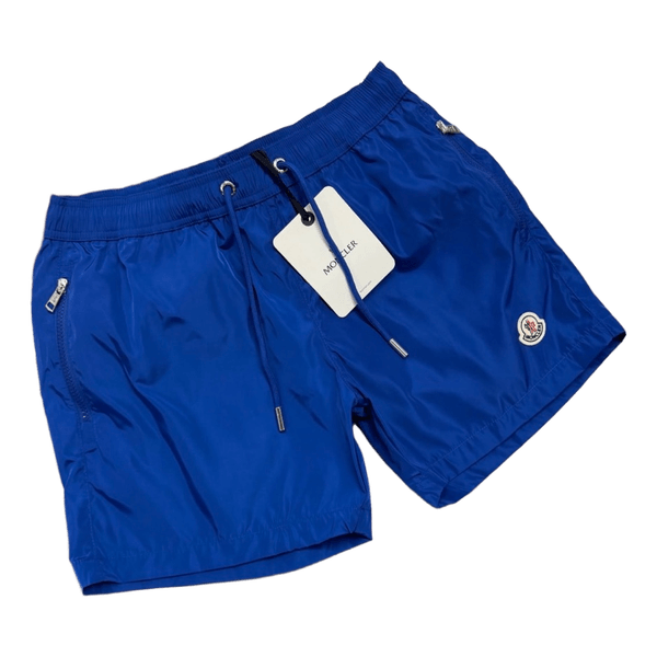 Blue Moncler swim shorts
