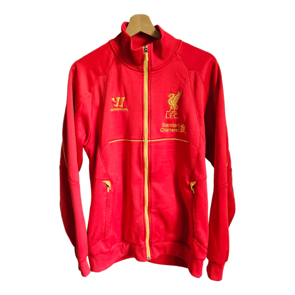 Liverpool FC 2013/14 Warrior Training Jacket Red Gold LFC Size L Adult
