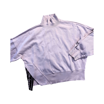 Lilac high neck sweatshirt