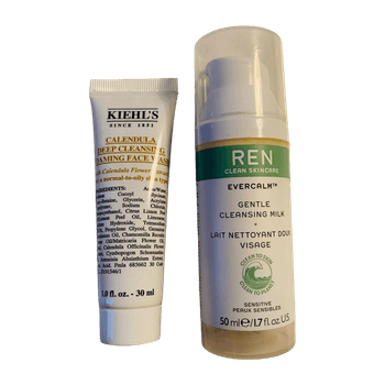 Ren skincare / kiehl’s beauty product