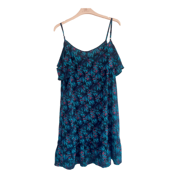 Sinsay floral mini dress, size L
