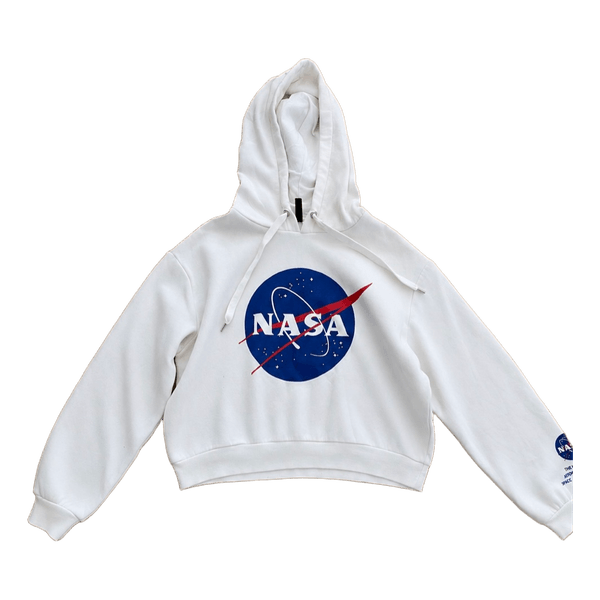 Valkoinen Nasa huppari
