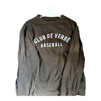 brown sweatshirt