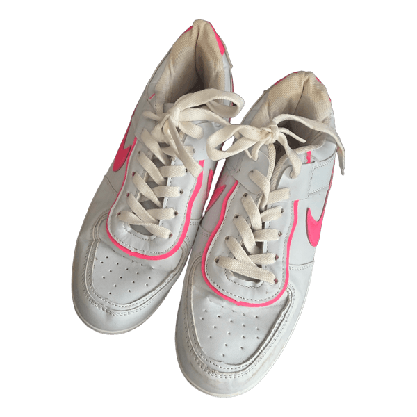 Nike White pink sneakers