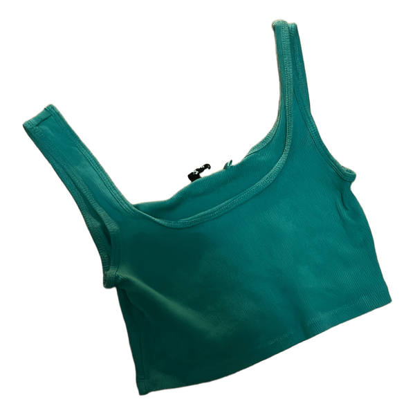 Green Sinsay crop top