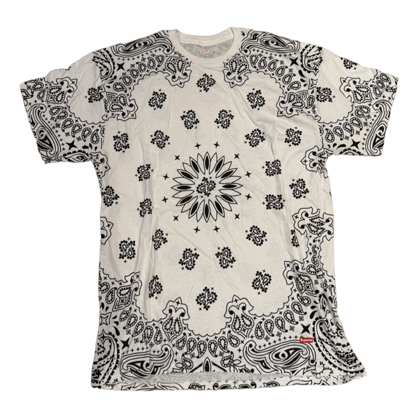 Supreme hvid t-shirt