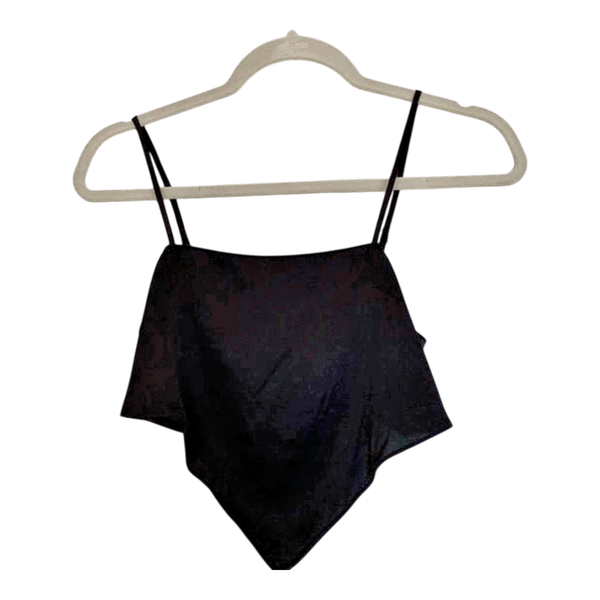 Black handkerchief cami top