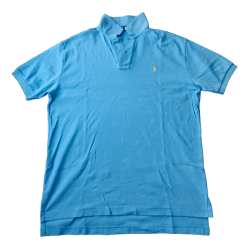 Polo Ralph Lauren Pikeepaita - Sininen, Keltainen Poni - M