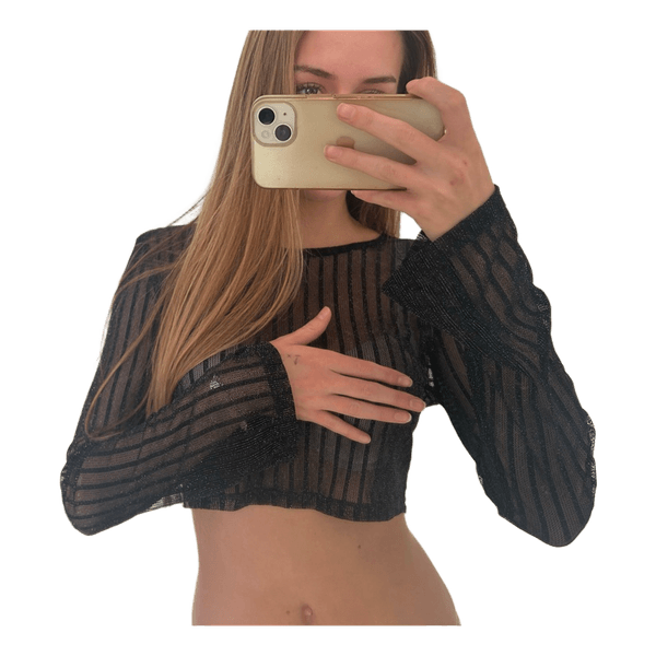 Gennemsigtig top