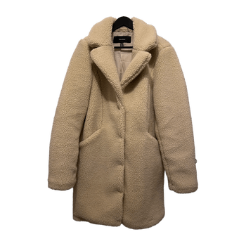 Beige teddy coat