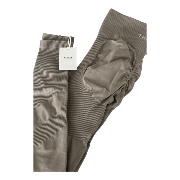 Elevate Ribbed High-Waisted Contour Leggings