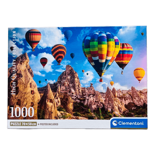 Clementoni Hot Air Balloons Puzzle – 1000 Pieces