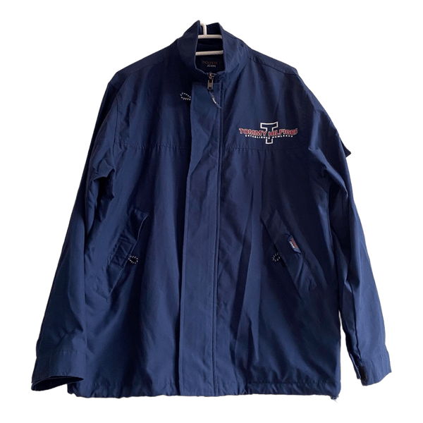 Tommy Hilfiger Vintage Windbreaker Jacket Y2K 1999 Navy Mens Small