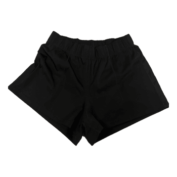 Black sports shorts