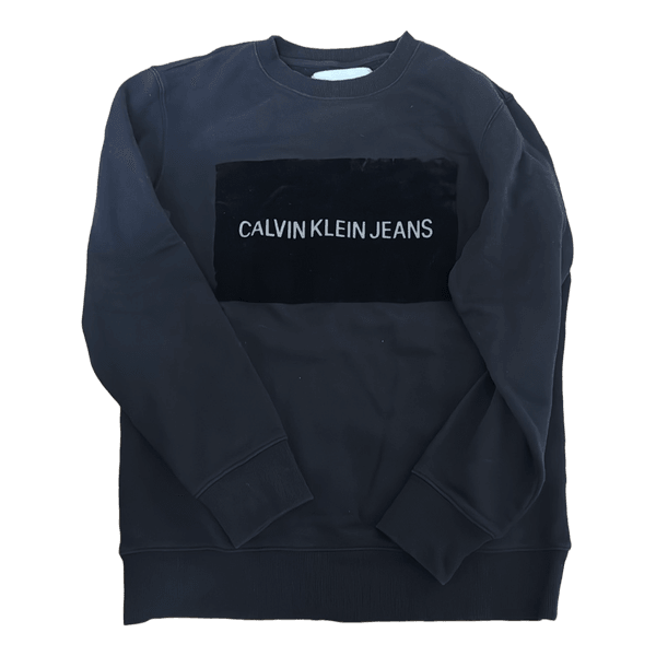 Musta Calvin Klein collegepaita