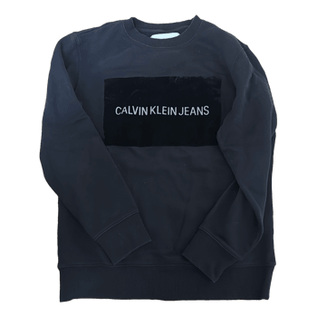 Musta Calvin Klein collegepaita