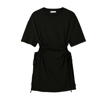Black t-shirt dress