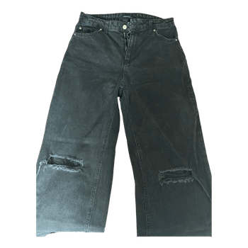 Trendyol black ripped jeans