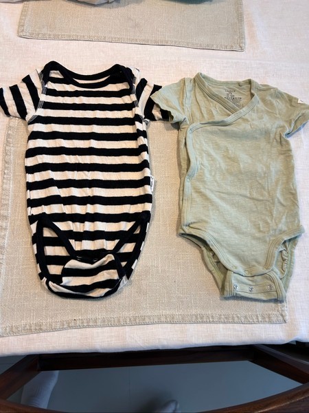 Lindex / Pippi Baby Lyhythihaiset Bodyt / Koko 62