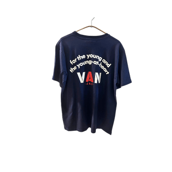 Van Jac Navy graphic t-shirt