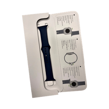 Navy blue apple watch sport band