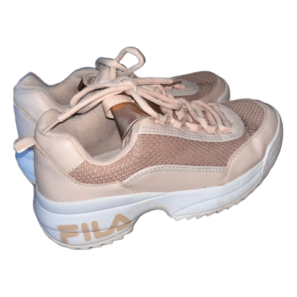 Fila pink chunky sneakers