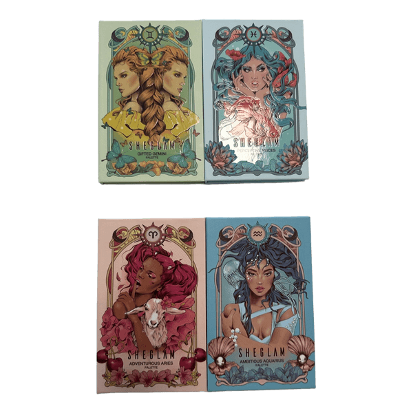 Sheglam zodiac eyeshadow palettes