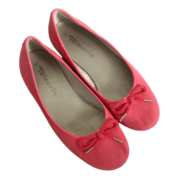 Pink Tamaris ballerinas