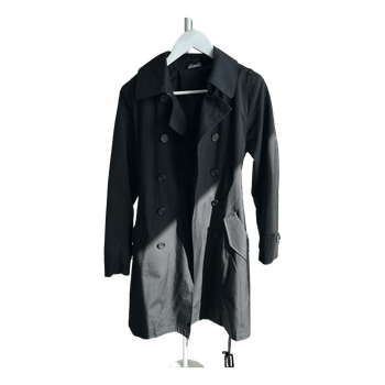 Ralph Lauren musta trenssitakki