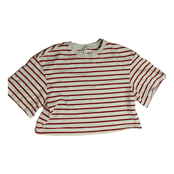 Rødstribet t-shirt
