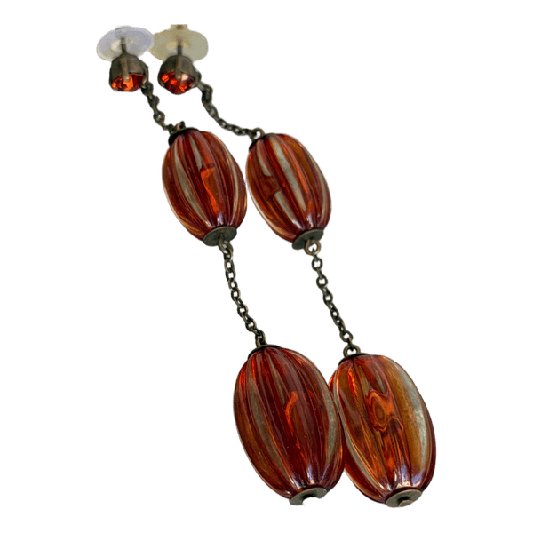 Konplott Amber drop earrings