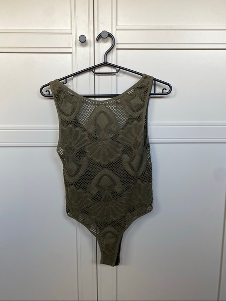 Olivengrøn blondebody