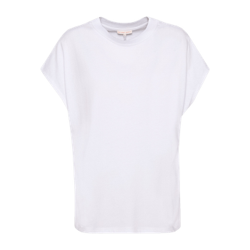 White crew neck t-shirt