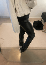 Leather trousers