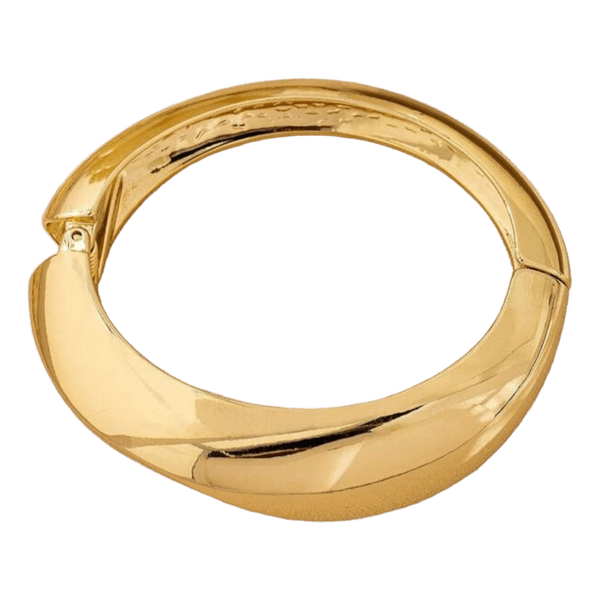 Guldtonet armring