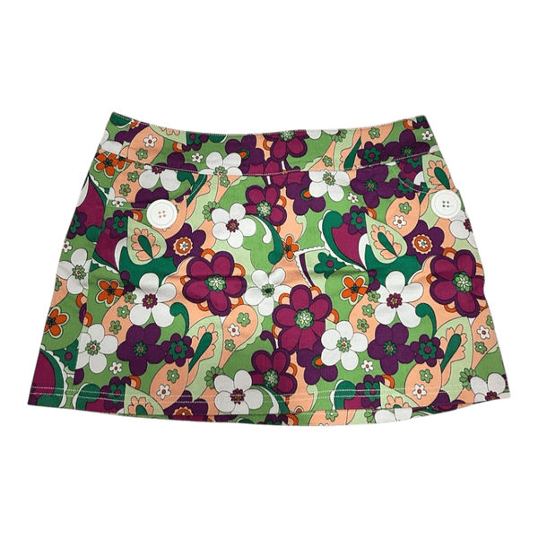 Floral print skirt