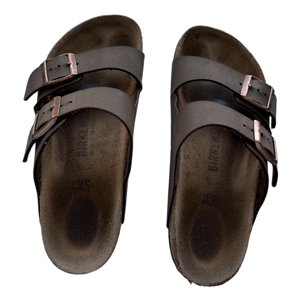 Brune Birkenstock sandaler