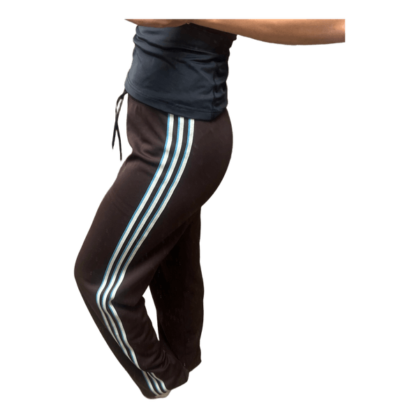 Brune Adidas træningsbukser med striber