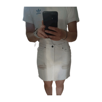 Nly jeans skirt