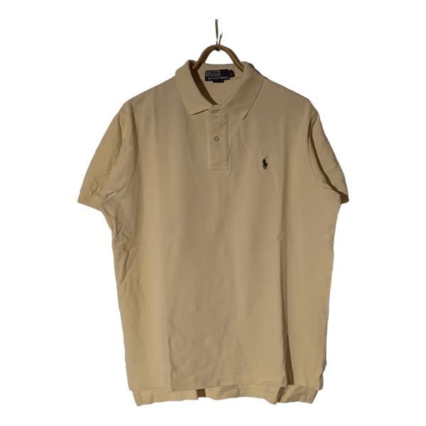 👕 Polo Ralph Lauren Polo Shirt – Pastel Yellow (Size L)