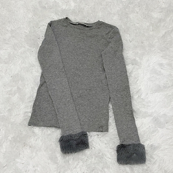 Zara pitkähihainen tekoturkishihoilla