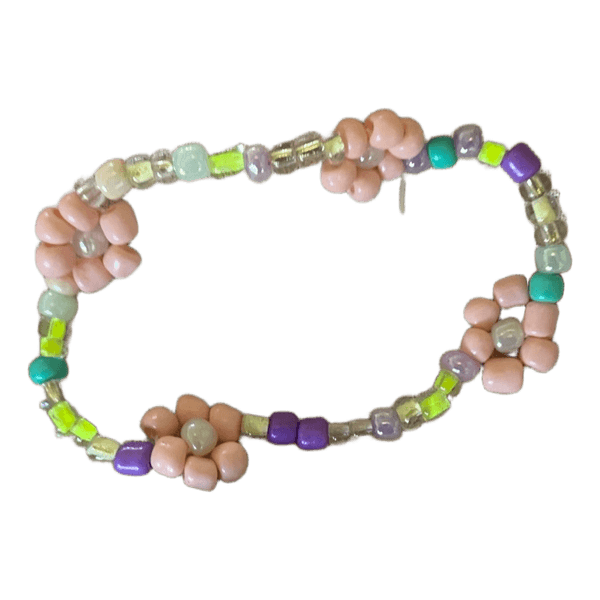 Flot blomster armbånd