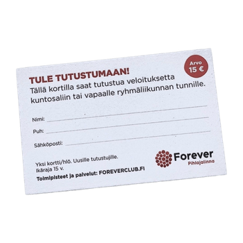Ilmainen käynti (kuntoilu) accessory