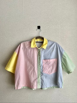 Multicolor striped shirt