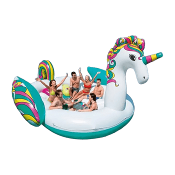 Unicorn inflatable pool toy