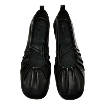Massimo Dutti black ballerinas