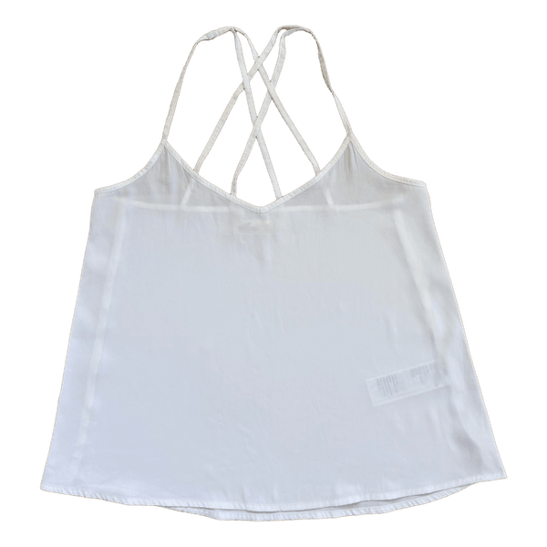 Hollister Strappy Cami Top White - Size XS