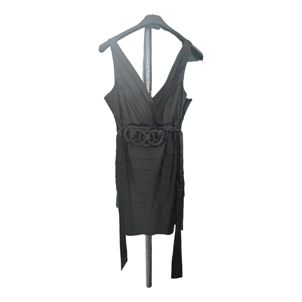 Black cocktail dress