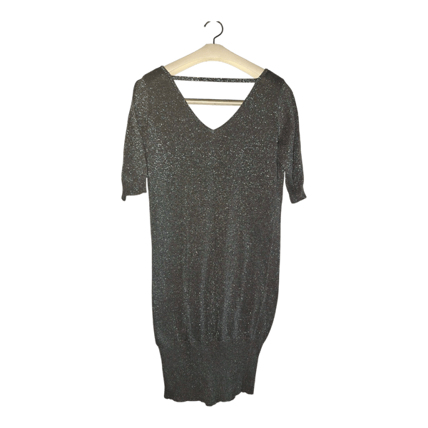 Grey shimmering dress
