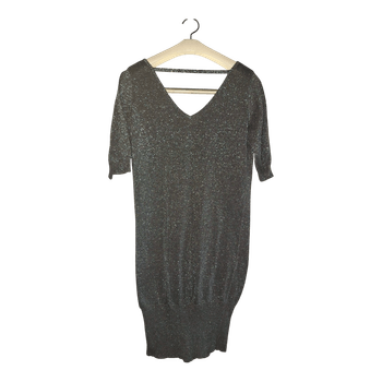Grey shimmering dress